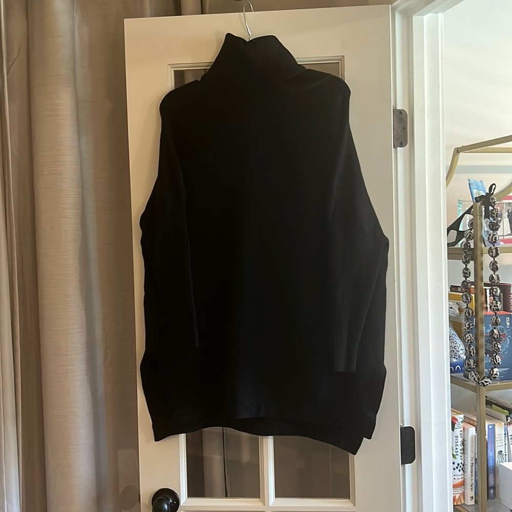 Cowl Neck Tunic Sweater Medium